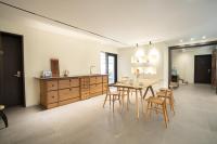 Boro Hanok Hostel in Myeongdong的厨房或小厨房