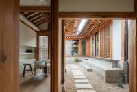 Nostalgia Hanok Hotel的休息区