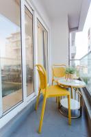 Accra Luxury Apartments at The Gallery的阳台或露台
