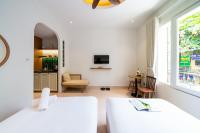 Sujet Residence Da Nang by Haviland的电视和/或娱乐中心