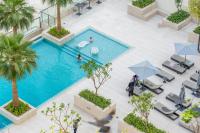 Chalet Homes - LUX New Studio With 2 Double Beds in Downtown Dubai内部或周边的泳池