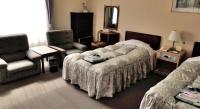 Tateyama Kokusai Hotel的休息区