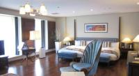 Hotel Kawakyu客房内的一张或多张床位