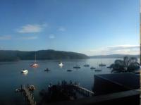 Scotland IslandIsland Paradise - Private Waterfront Retreat的一群船在一大片水中