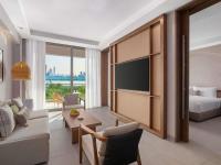 Rixos The Palm Hotel &amp; Suites - Ultra All Inclusive客房内的一张或多张床位