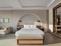 Rixos The Palm Hotel &amp; Suites - Ultra All Inclusive客房内的一张或多张床位