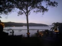 Scotland IslandIsland Paradise - Private Waterfront Retreat的前景湖景间 - 前方有棵树
