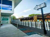 The Key Hotel的阳台或露台