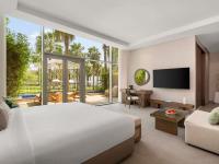 Rixos The Palm Hotel &amp; Suites - Ultra All Inclusive客房内的一张或多张床位