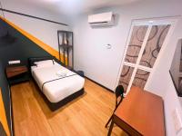 Seeds Hotel Damansara Pelangi客房内的一张或多张床位