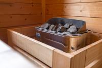 Ferienpark Rübezahl am Müggelsee, Haus 21 Efeu mit eigener Sauna, idealer Ort für Natur- und Erholungssuchende, für Radfahrer, Familien mit Kindern und Hundeliebhaber平面图