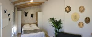 A Fonte das Hortas Residencial客房内的一张或多张床位