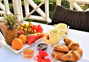 罗西亚别墅提供给客人的早餐选择