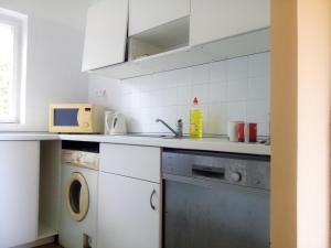Balaton Lake Apartments的厨房或小厨房