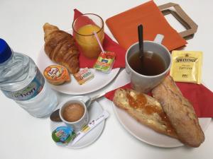 德拉马尔酒店提供给客人的早餐选择