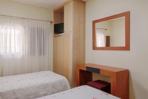 卡萨巴兰达旅馆客房内的一张或多张床位