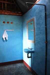 日落小屋旅馆的一间浴室