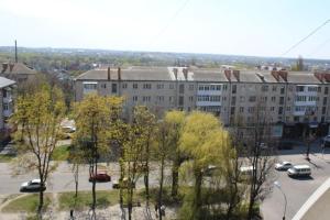 白采尔科维Apartment on Fastivs'ka 2的城市空中景观和建筑
