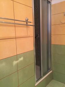 利岑4 D klima的浴室设有玻璃淋浴间