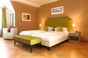 拉蓬贝尔格酒店客房内的一张或多张床位