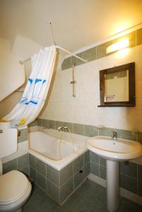 阿洛尼套房酒店的一间浴室