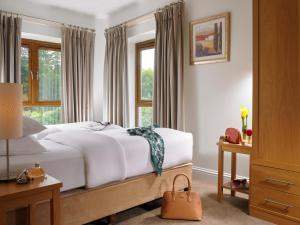 斯尼姆斯尼姆酒店的一间卧室设有一张床和一个窗口