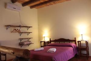 Cabañas La Barranquita客房内的一张或多张床位