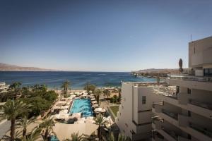 Neptune Eilat By Dan Hotels内部或周边泳池景观