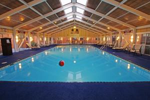 威廉斯堡威廉斯堡历史区贝斯特韦斯特酒店 的中间设有1个带球的大型游泳池