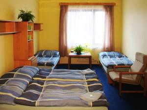 Hotel Na Trojce客房内的一张或多张床位