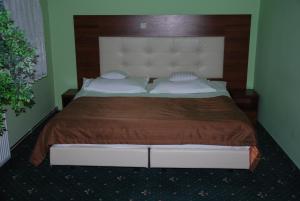 雅吉尔隆斯基酒店客房内的一张或多张床位