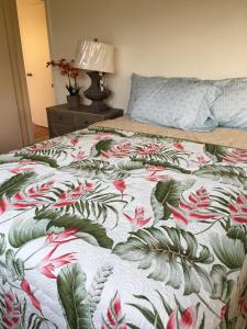 奥哈纳哈雷度假屋客房内的一张或多张床位
