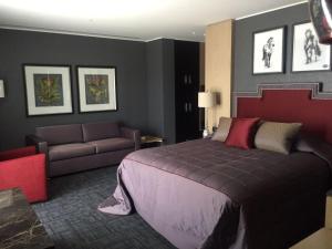 米亚城市酒店客房内的一张或多张床位