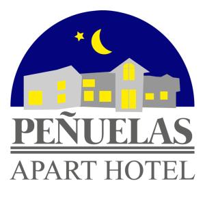 科金博Apart Hotel Penuelas的月亮星公寓的标志