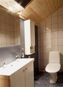 穆奥尼奥萨卡佳文玛吉塔公寓的浴室配有白色卫生间和盥洗盆。