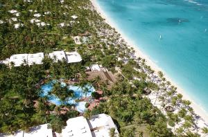 蓬塔卡纳格兰巴拉典恩蓬塔卡纳Spa度假酒店 - 全包的海洋旁度假胜地的空中景致
