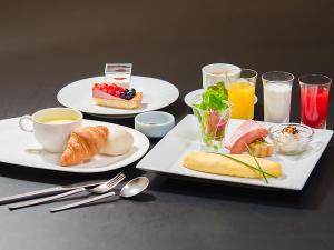 
涩谷格雷斯登饭店提供给客人的早餐选择
