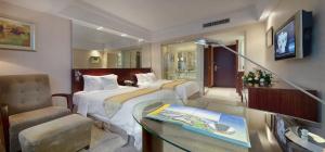 广州总统大酒店客房内的一张或多张床位