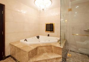 广州总统大酒店的一间浴室