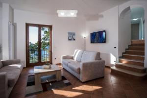Villa d'aMare Capri View的休息区