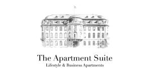 美因茨奥斯特纳霍夫套房公寓的公寓套房的黑白照片,酒店和商务