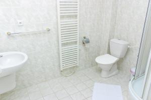 霍尼普拉纳娜普拉兹酒店的一间带卫生间和水槽的浴室