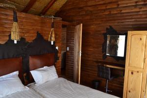 Namibs Valley Lodge客房内的一张或多张床位