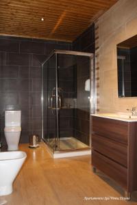 Hotel Spa Venta Ticiano的一间浴室