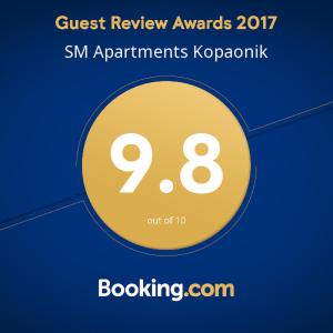 科帕奥尼克SM Apartments Kopaonik的黄圈,用词寻求复查奖项的争论
