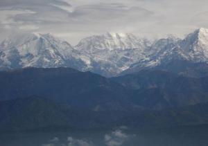 山景或在酒店看到的山景