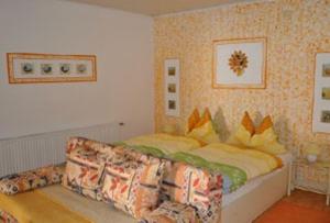 阿坎德霍夫库尔茨酒店客房内的一张或多张床位