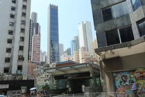 香港伯惠酒店的一座高楼城市的建筑