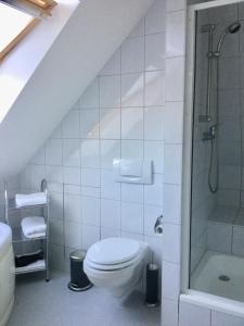 Ferienwohnung Rostock的一间浴室