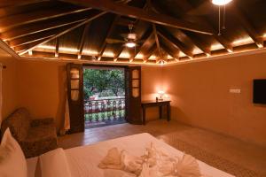 Surya Kiran Heritage Hotel客房内的一张或多张床位